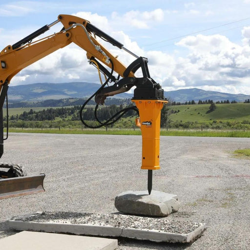 mini excavator breaker with montana